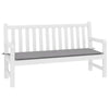 Vidaxl Garden Bench Cushion 200x50x3 CM Oxford Fabric Gray