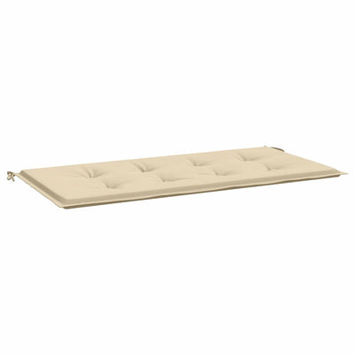 Vidaxl Garden Bench Cushion 100x50x3 CM Oxford Fabric beige