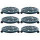 Vidaxl Plant Trolleys 6 PCS 38 cm Verde di plastica