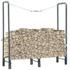 Vidaxl camino Trek 120x35x120 cm Antracite in acciaio