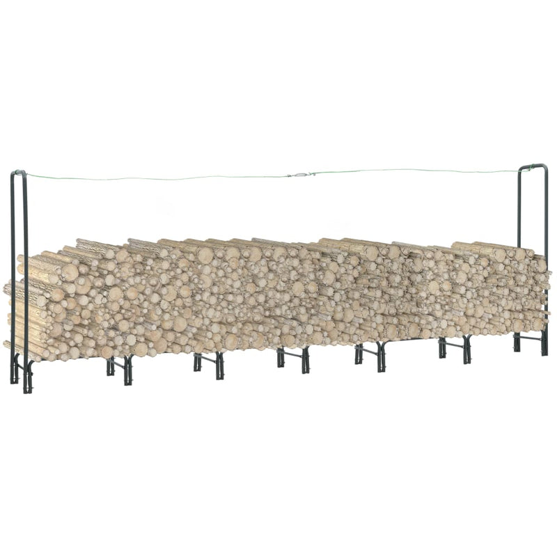 Vidaxl camino 360x35x120 cm Antracite in acciaio