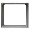 VIDAXL Firewood capannone 172x91x154 cm marrone galvanizzato in acciaio