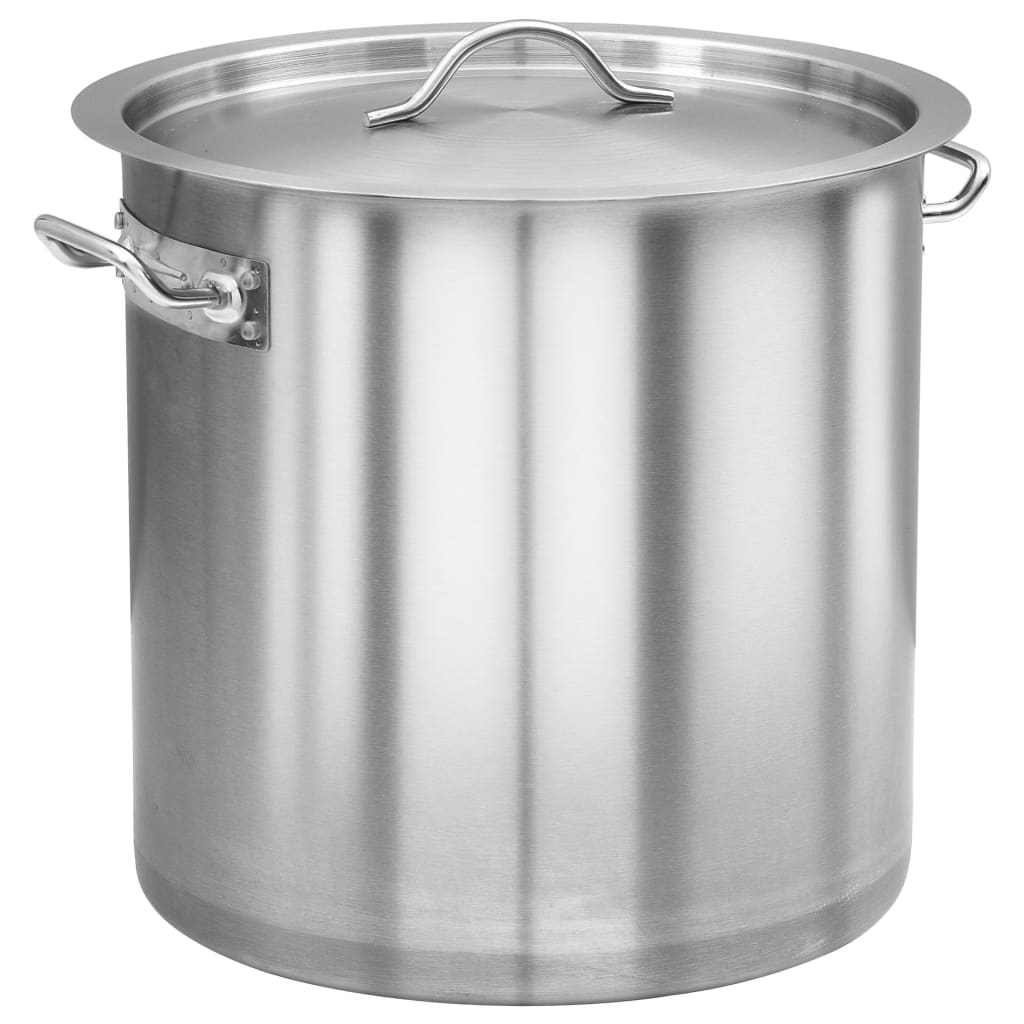 Vidaxl Saucpan 26 L 32x32 cm de acero inoxidable