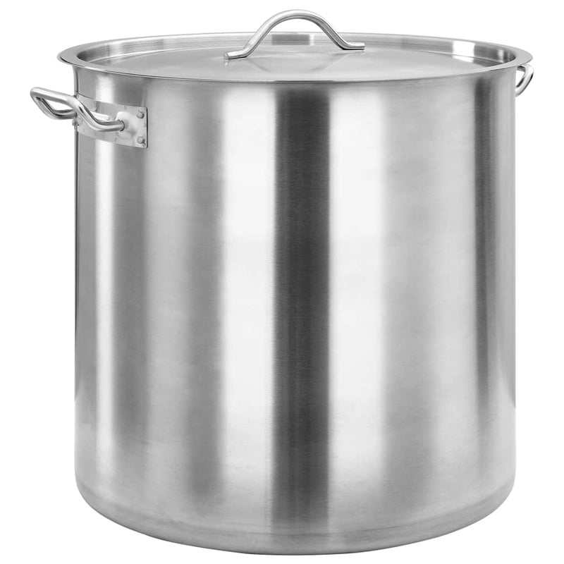 Vidaxl casseruola 98 L 50x50 cm in acciaio inossidabile