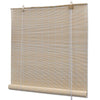 Vidaxl Roller Blinds 4 pezzi 120x160 cm Bamboo Natural