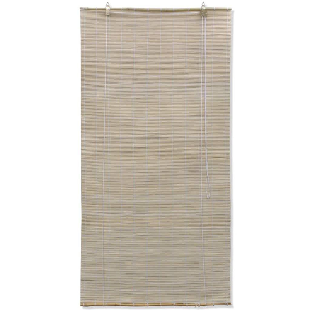 Vidaxl Roller Blinds 4 pezzi 120x160 cm Bamboo Natural