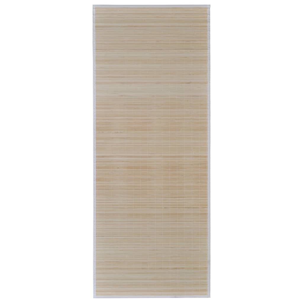 Alfombras Vidaxl 2 pc rectangular 120x180 cm bambú natural