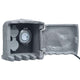 Vidaxl Garden stop contact 2 inputs with Timer Polyresin Gray