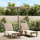 Vidaxl Parasol with aluminum pole 2x1.5 m Taupe