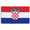 Vidaxl vlag kroatië 90x150 cm