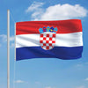 Vidaxl vlag kroatië 90x150 cm