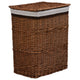 Vidaxl Lavandry Basket Salti marroni