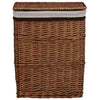Vidaxl wasmand wilgen bruin