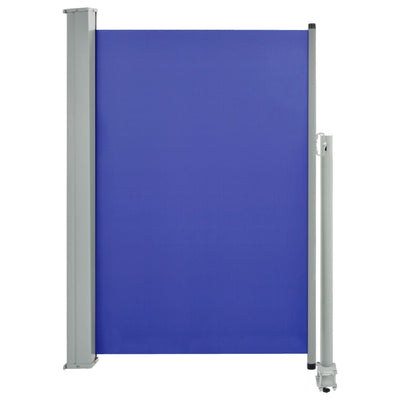 Schermata del giardino Vidaxl estendibile 120x300 cm blu