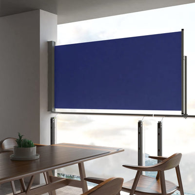 Schermata del giardino Vidaxl estendibile 120x300 cm blu