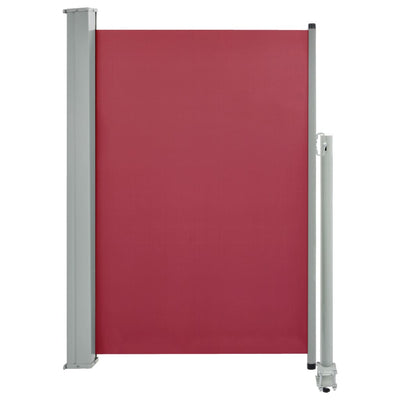 Schermata del giardino Vidaxl estendibile 120x300 cm rosso