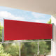 VidaXL Garden screen Extendable 120x300 cm Red