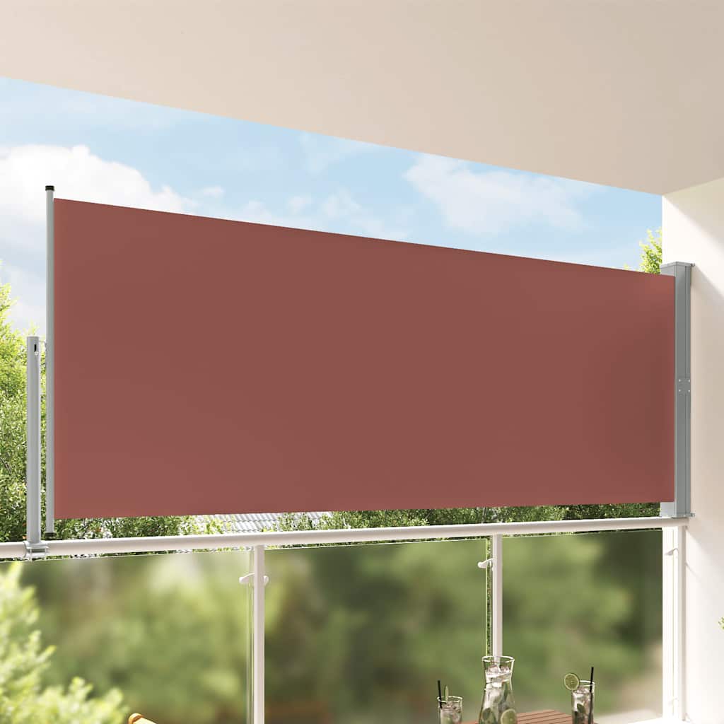 Vidaxl Garden Screen estendibile 140x300 cm marrone