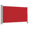 Vidaxl tuinscherm uittrekbaar 140x300 cm rood
