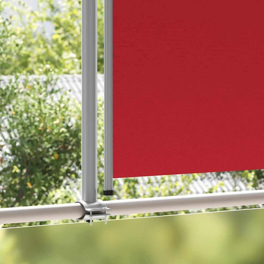 Vidaxl tuinscherm uittrekbaar 160x300 cm rood