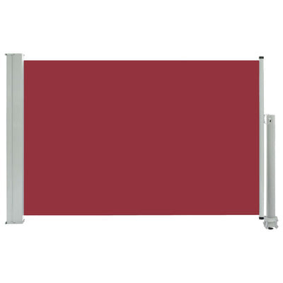 Schermo del giardino Vidaxl estensibile 60x300 cm rosso