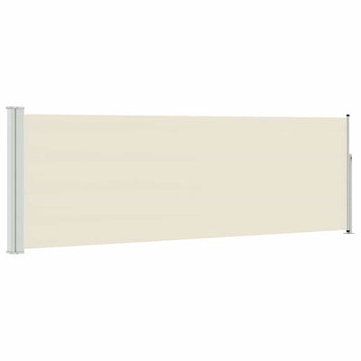 Schermo del giardino Vidaxl estendibile da 100x300 cm crema