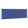 Vidaxl tuinscherm uittrekbaar 100x300 cm blauw