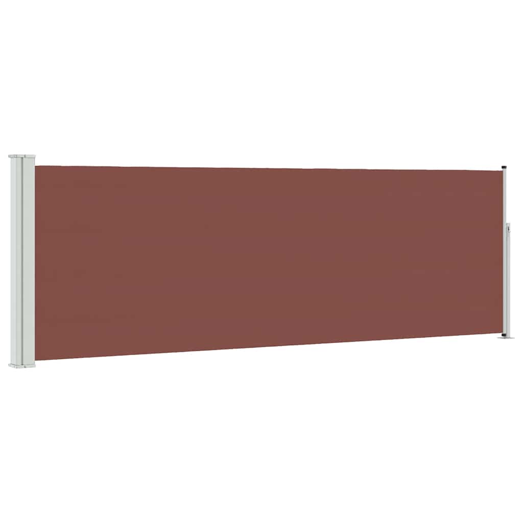 Vidaxl Garden Screen estendibile 100x300 cm marrone