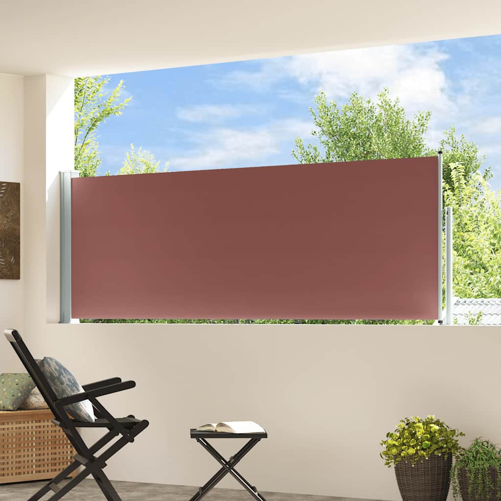 Vidaxl Garden Screen estendibile 100x300 cm marrone