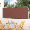 Pantalla de jardín Vidaxl extensible 100x300 cm de marrón