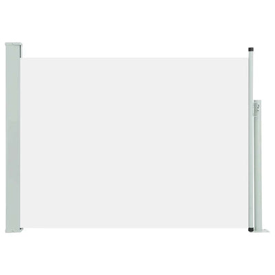 Schermo del giardino Vidaxl estendibile da 120x500 cm crema