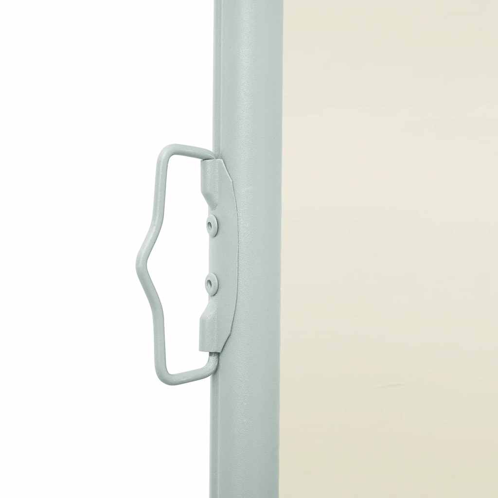 Vidaxl tuinscherm uittrekbaar 140x500 cm crème