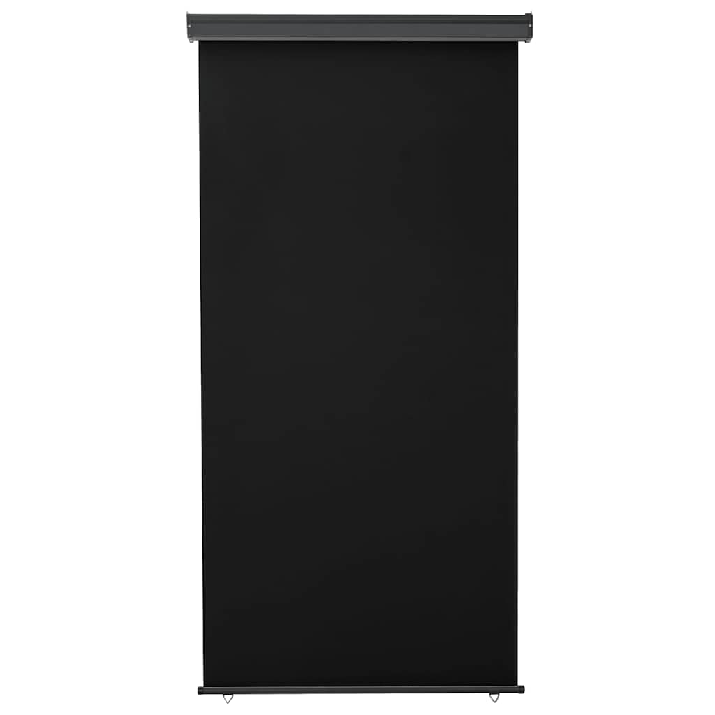 Paravento per balcone VidaXL 125x250 cm nero