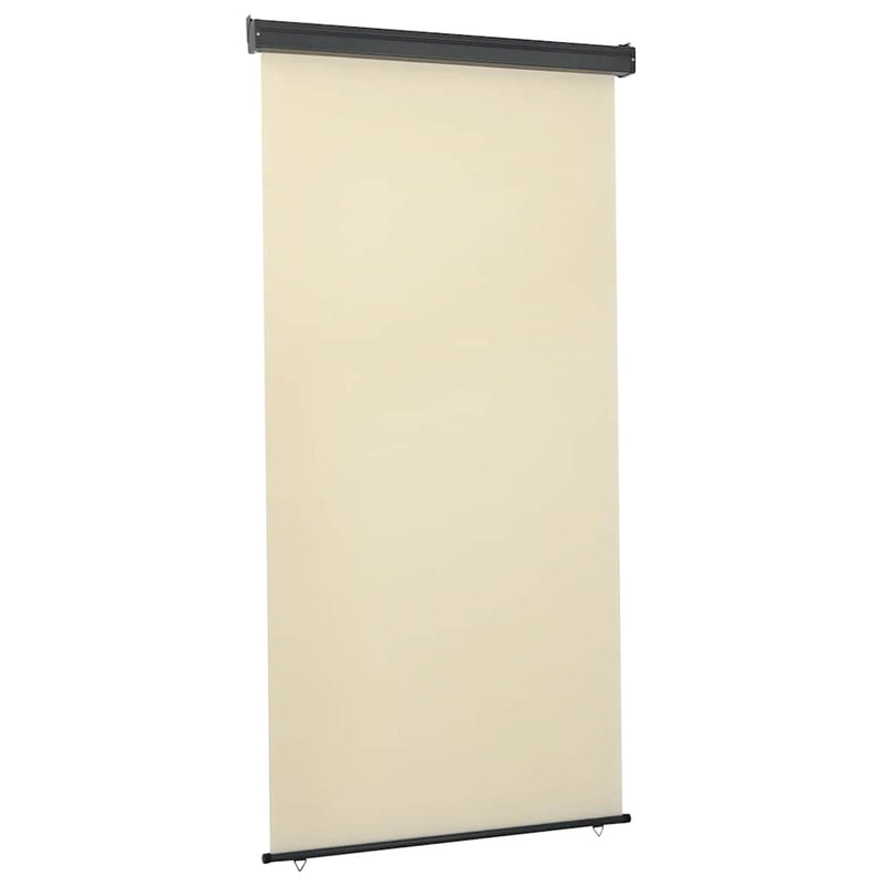 Biombo de balcón Vidaxx 125x250 cm color crema