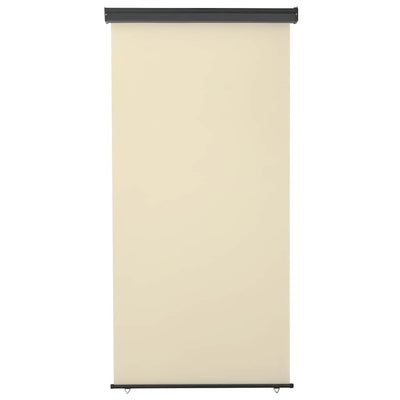 Vidaxl balkonscherm 125x250 cm crèmekleurig
