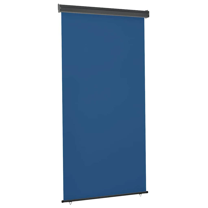 Paravento per balcone VidaXL 125x250 cm blu