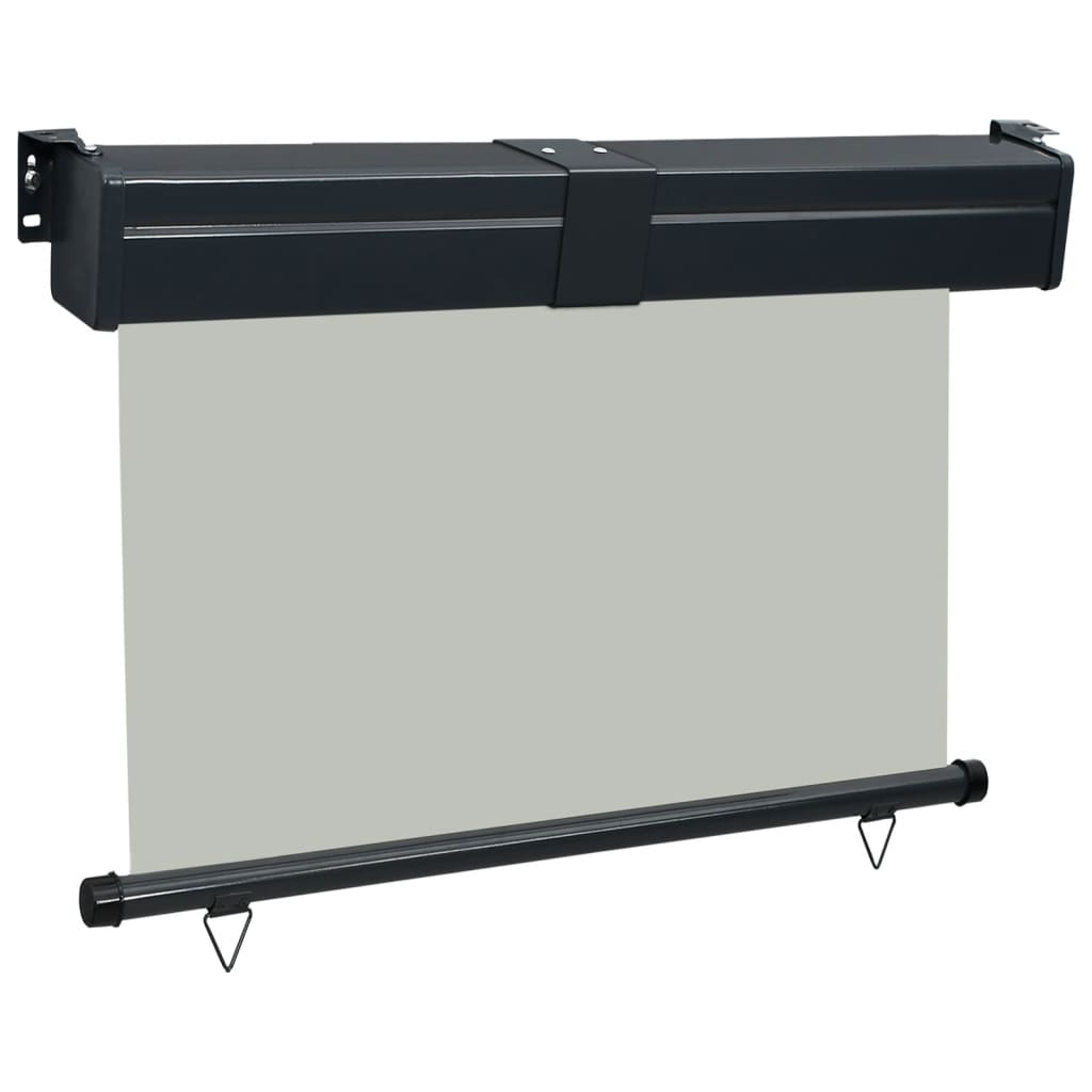 Vidaxl balkonscherm 125x250 cm grijs