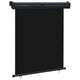 Vidaxl balkonscherm 145x250 cm zwart