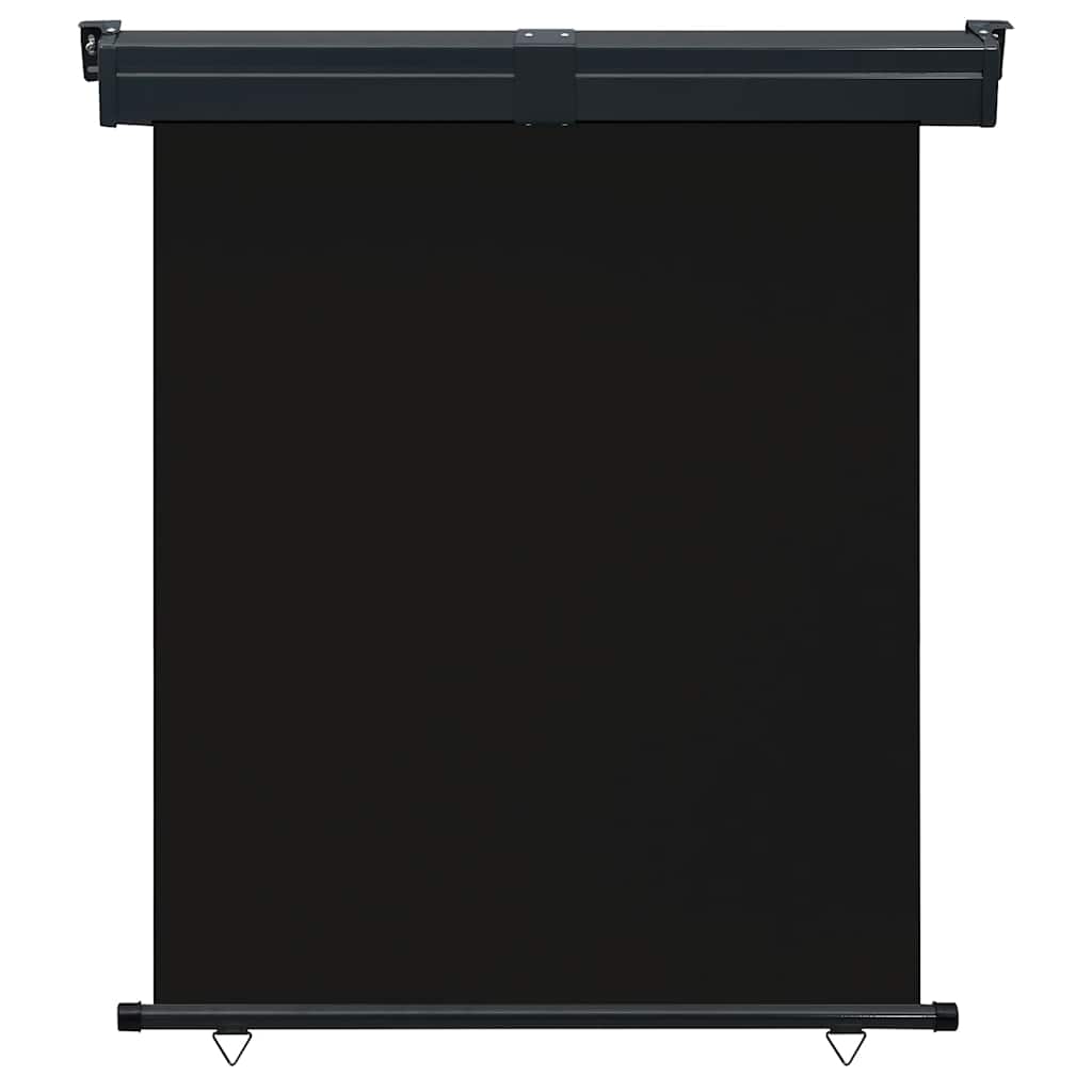 Vidaxl balkonscherm 145x250 cm zwart