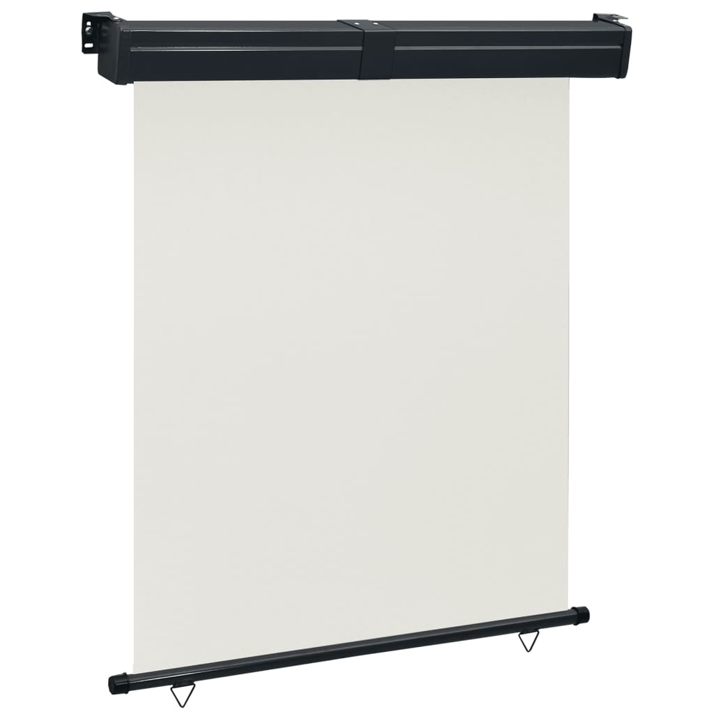 Vidaxl balkonscherm 145x250 cm crèmekleurig