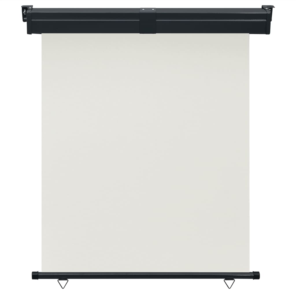 Vidaxl balkonscherm 145x250 cm crèmekleurig