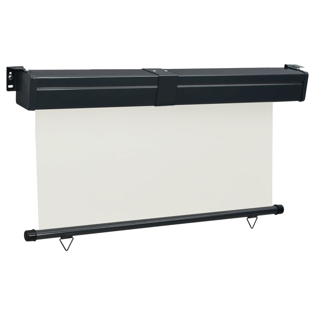 Vidaxl balkonscherm 145x250 cm crèmekleurig