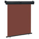 Vidaxl balkonscherm 145x250 cm bruin