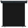 Paravento per balcone Vidaxx 165x250 cm nero