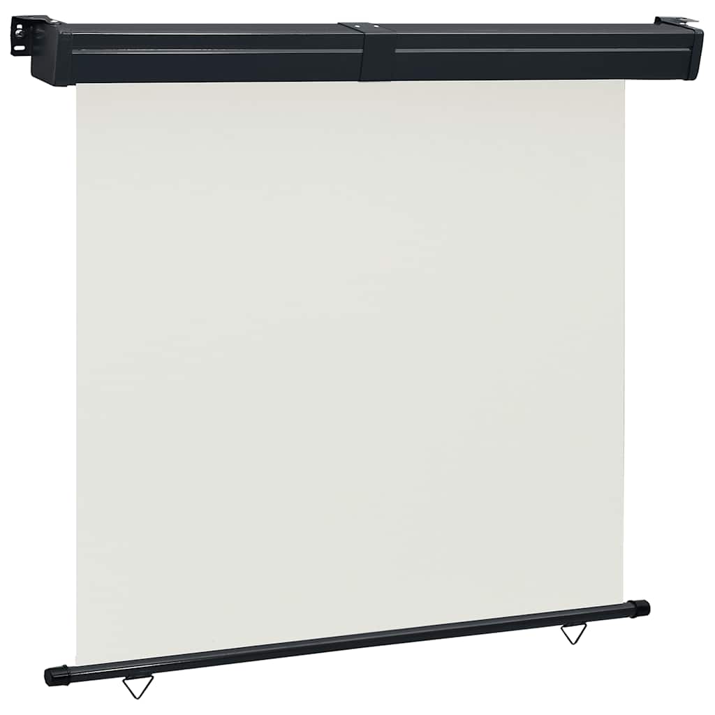 Vidaxl balkonscherm 165x250 cm crèmekleurig
