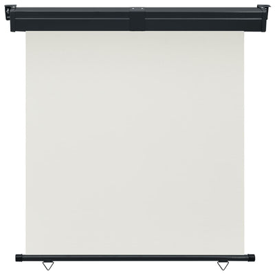 VidaXL Balkonscherm 165x250 cm crèmekleurig