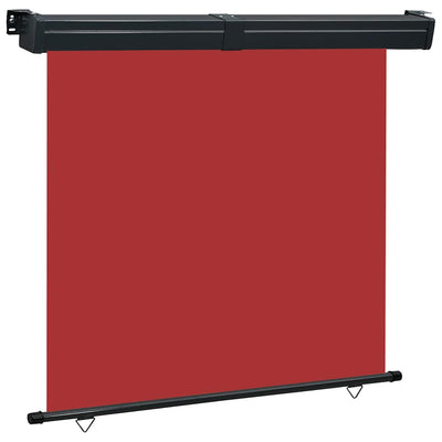 Vidaxl Balcony Schermata 165x250 cm rosso