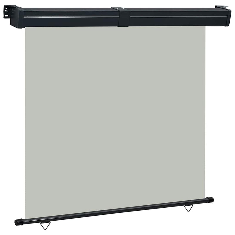 Vidaxx mampara de balcón 165x250 cm gris