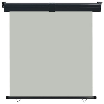 Pantalla de balcón Vidaxl 165x250 cm gris