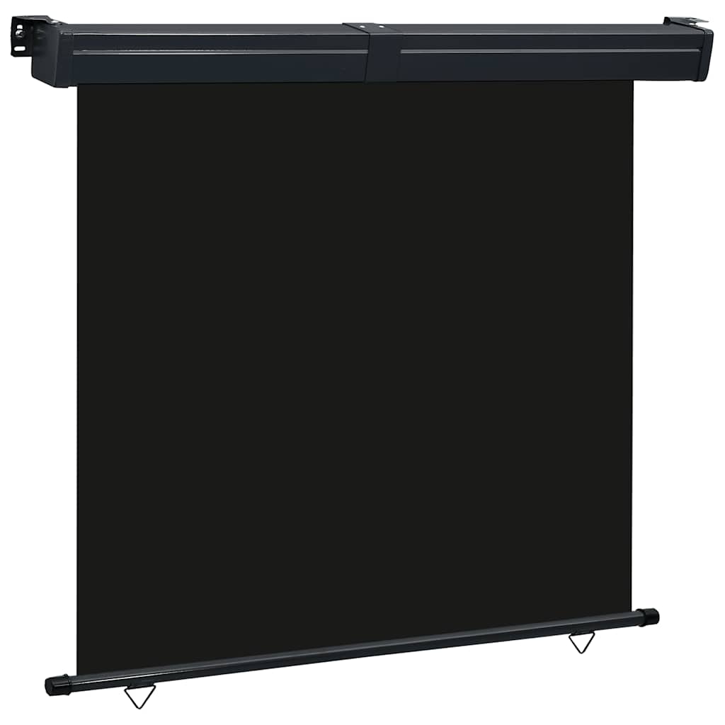 Vidaxl balkonscherm 175x250 cm zwart